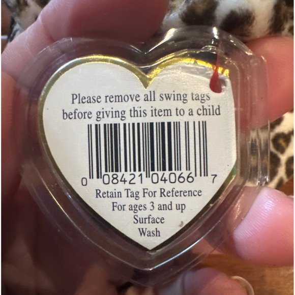 Ty Beanie Babies Freckles The Leopard - NWMT - Picture 7 of 11